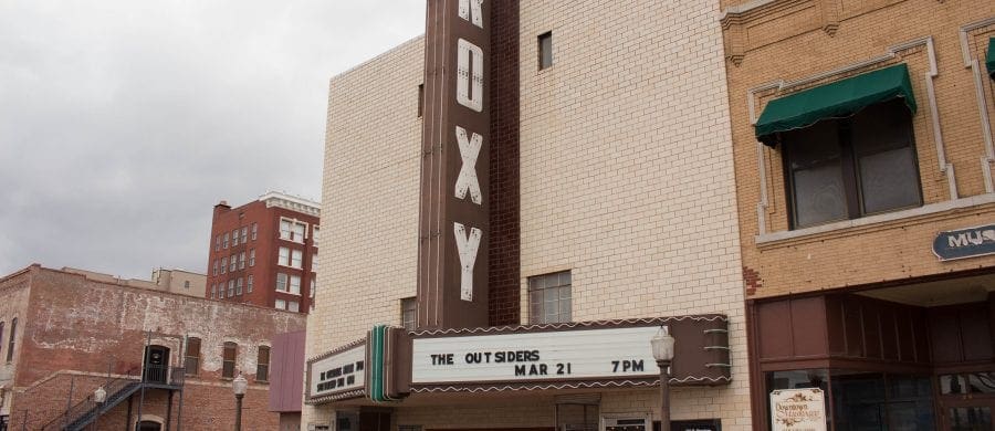 Location April 2017, Roxy Theatre