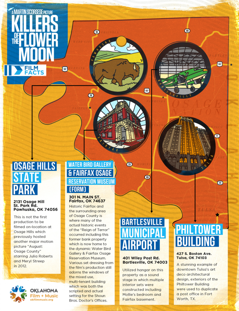 Killers of the Flower Moon Map page 1