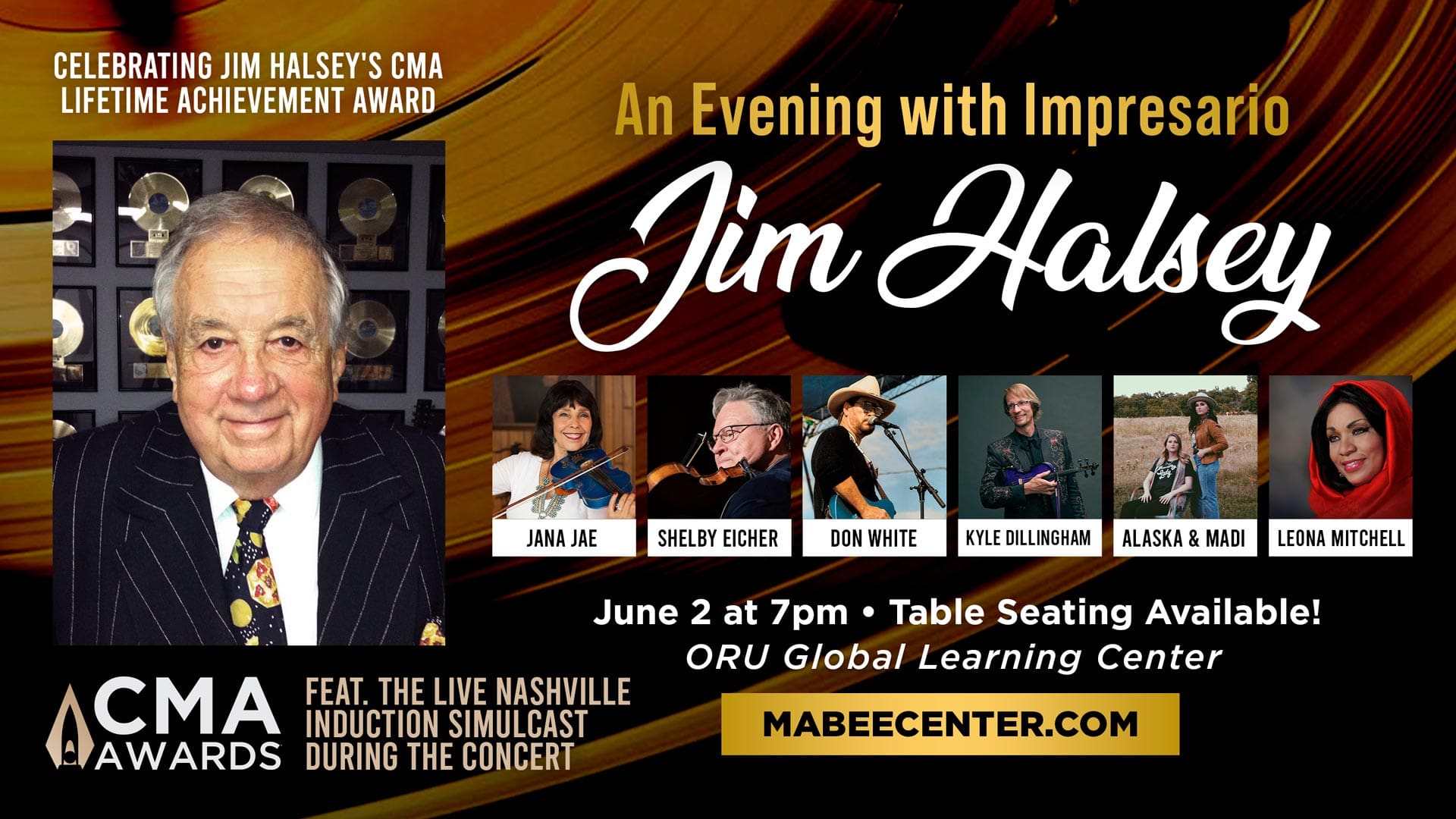 Jim Halsey to Receive CMA Touring Lifetime Achievement Award