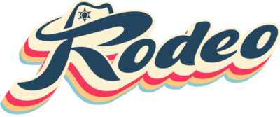 Rodeo Cinema logo.
