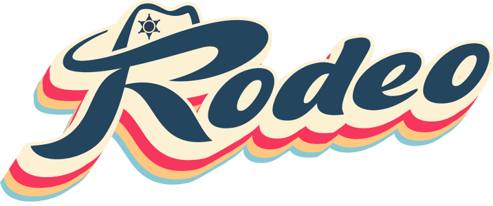 Rodeo Cinema logo.
